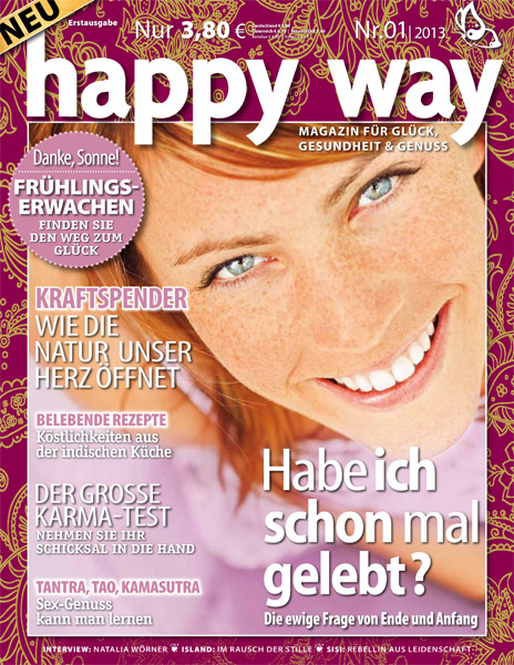 happy way - Magazin für Glück, Gesundheit & Genuss