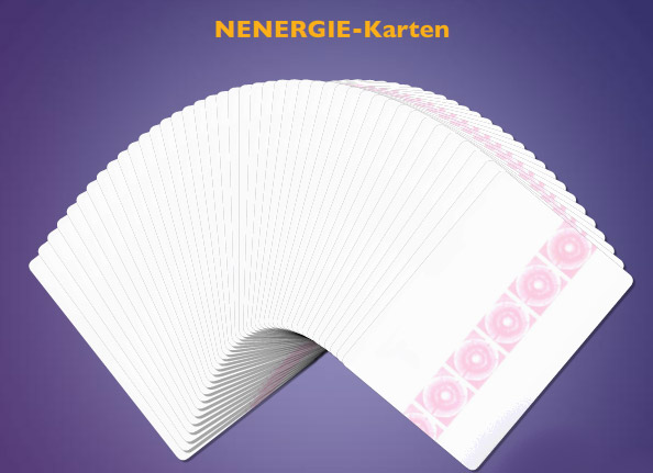 Nenergie Karten - Karten ziehen