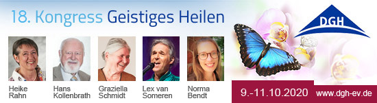 18. DGH-Kongress Geistiges Heilen