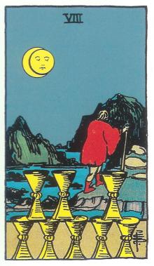 Acht Kelche - Anraths Tarot