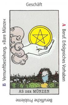 Ass der Münzen - Anraths Tarot