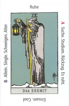 Der Erimit - Anraths Tarot - Grosse Arkana