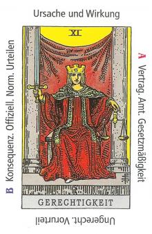 Gerechtigkeit - Anraths Tarot - Grosse Arkana