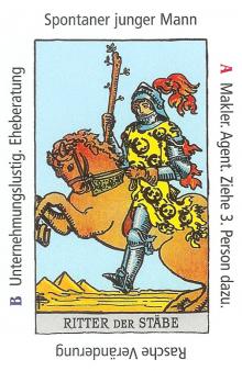 Ritter der Stäbe - Anraths Tarot