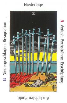 Zehn Schwerter - Anraths Tarot