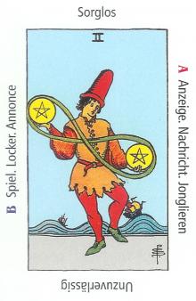 Zwei Münzen - Anraths Tarot