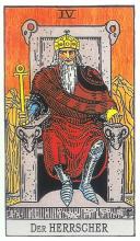 Der Herrscher - Rider Waite Tarot