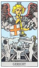 Das Gericht - Rider Waite Tarot