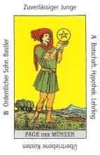 Page der Münzen - Anraths Tarot