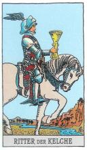 Ritter der Kelche - Rider Waite Tarot