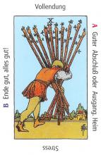 Zehn Stäbe - Anraths Tarot
