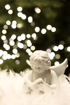 Bild 1: Weihnachtskarten mit Engelmotiven